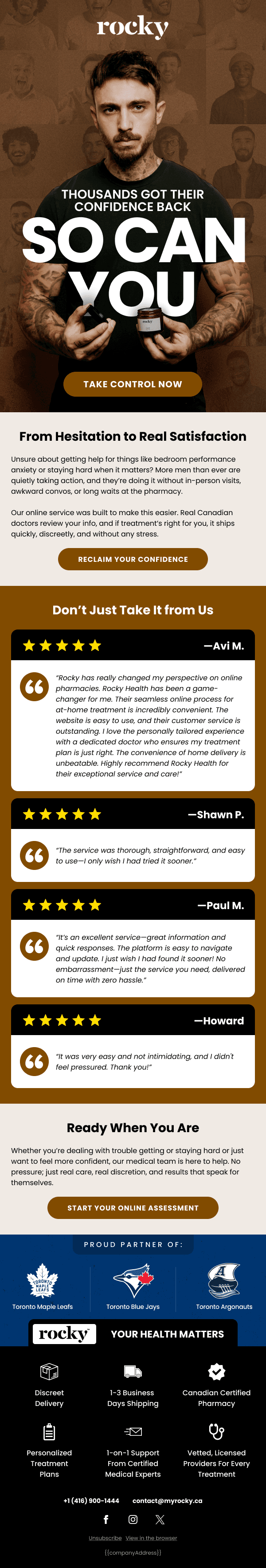 Rocky Health Campaign