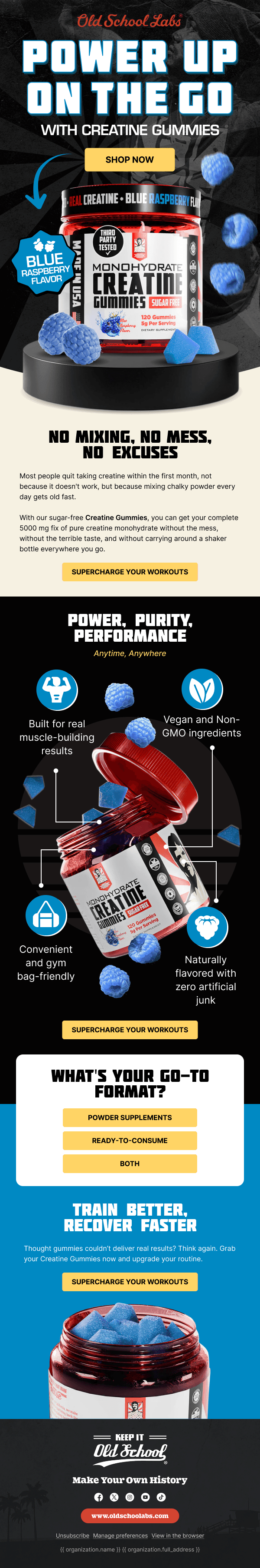 Old School Labs Campaign